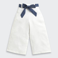 Tressel Girls Navy Blue & White Co-ord Set – Stylish Western Wear