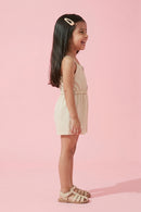 Soft Neutral Summer Romper Playsuit TSIJP012