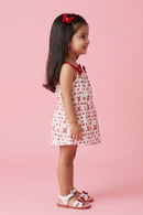 Playful Heart Motif Summer Dress TSIM003