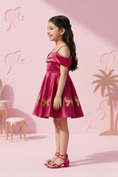 Barbie Girl Pink Bow Party Dress BAF312