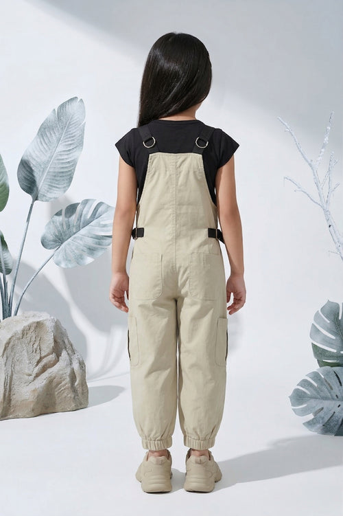Urban Cargo Style Fawn Dungaree JP348