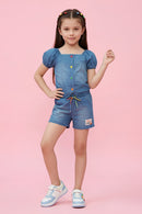 Denim Pop Co-Ord Set 2049