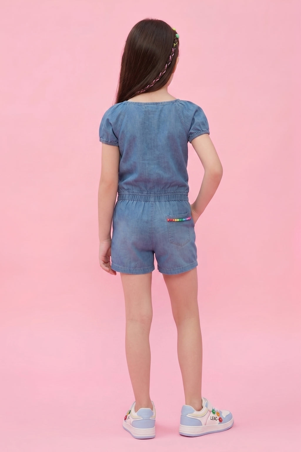 Denim Pop Co-Ord Set 2049