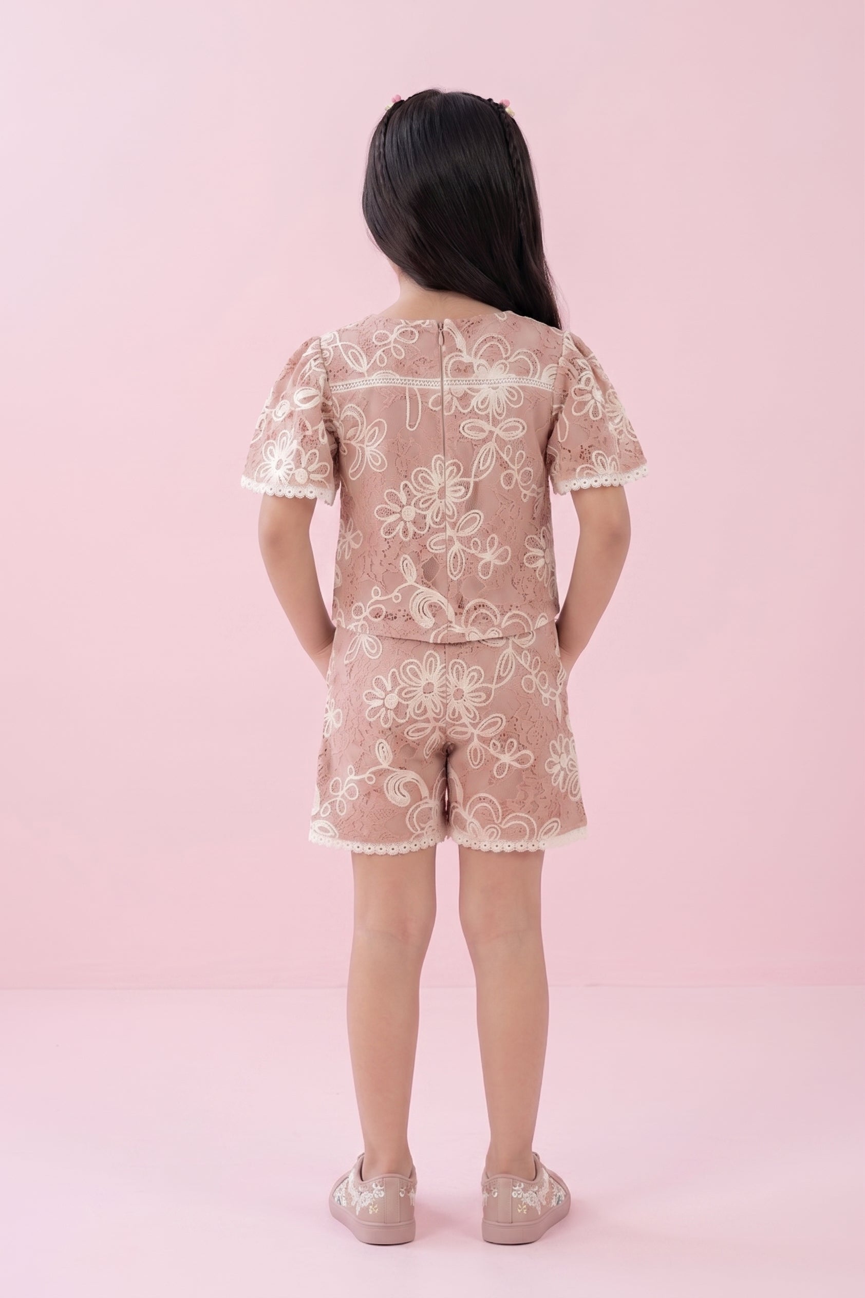 Onion Pink Printed Co-Ord Set 3113