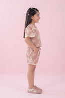 Onion Pink Printed Co-Ord Set 3113