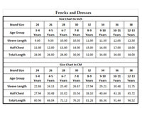 Cream Embroidered Top & Skirt Dress for Girls