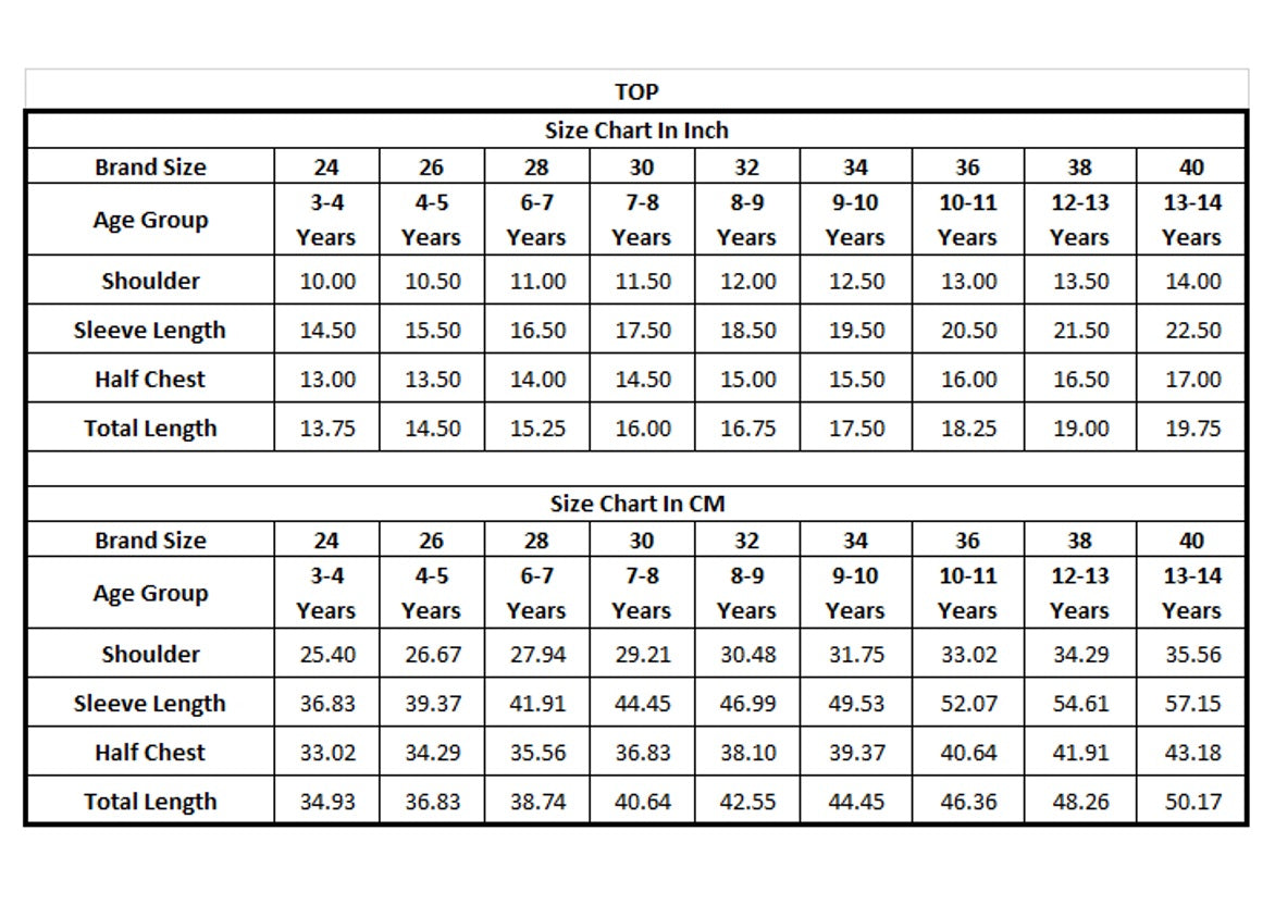 Girls Printed Shirt with Front Tie Style