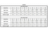 Barbie Light Blue Denim Drawstring Shorts For Girls | Trendy Summer Casual Wear | Kids | Tiny Girl India