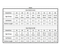 Girls Classic Straight Fit Jeans – Dark Indigo