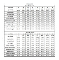 Girls Blue Floral Co-Ord Set