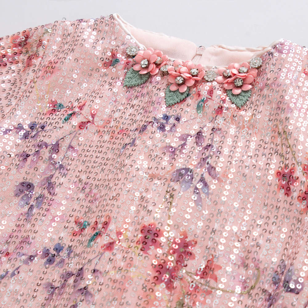 Tiny Girl Floral Long Sleeve Flare Top – Kids Western Wear