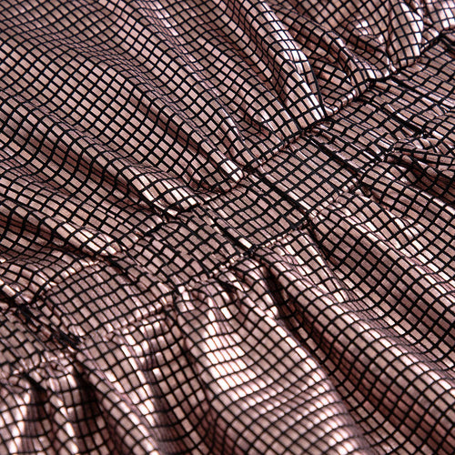 Copper Printed Peplum Top TG6047