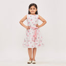 Frock With Detachable Fabric Belt