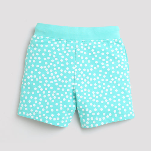 Mint Animal Print Shorts H936