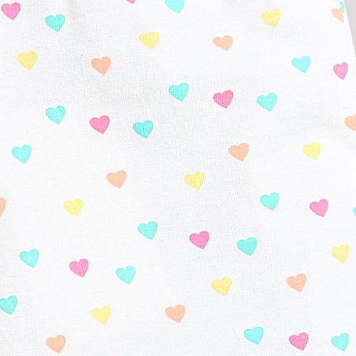 White Polka Dot Shorts H937