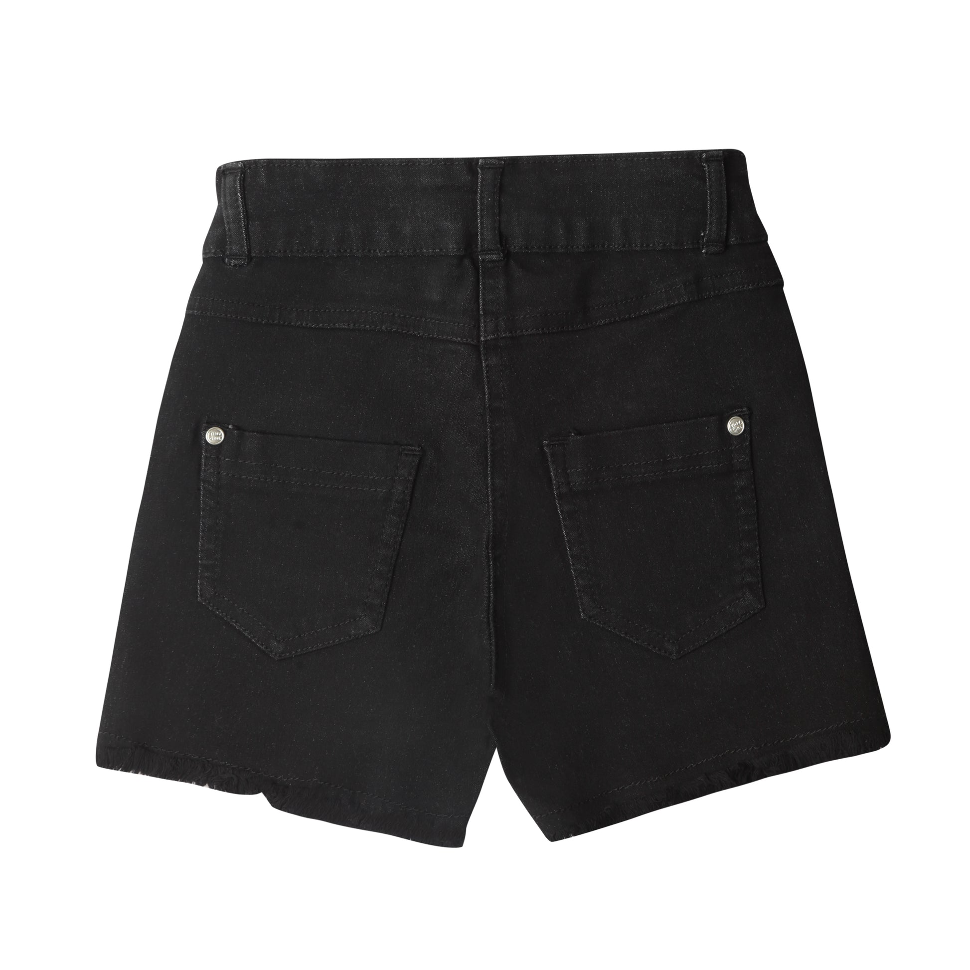 Plain Black Shorts
