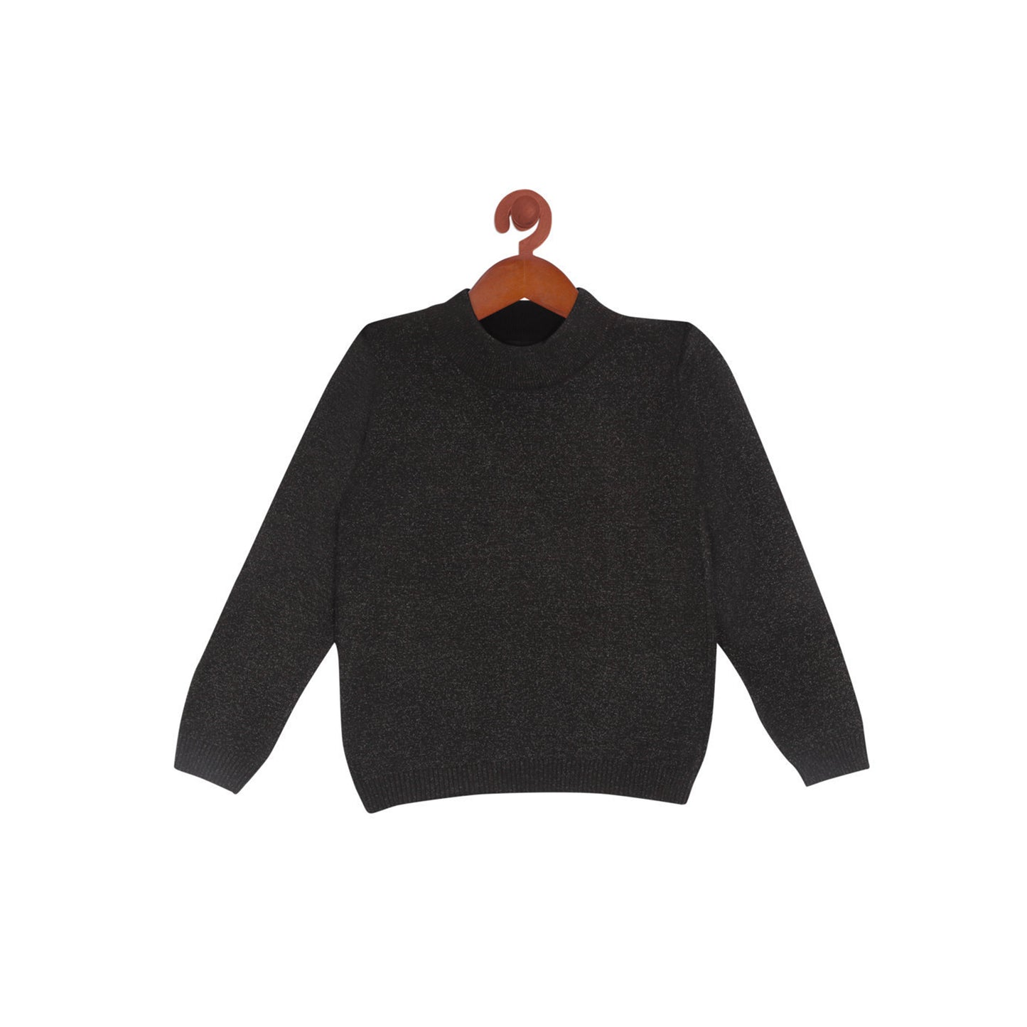 Basic Knitted Sikwi Black Sweater
